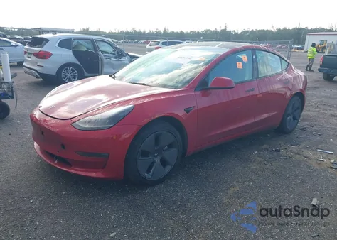 2022 Tesla Model 3 Long Range Dual Motor All-Wheel Drive из США, поврежденный, VIN 5YJ3E1EB3NF267172